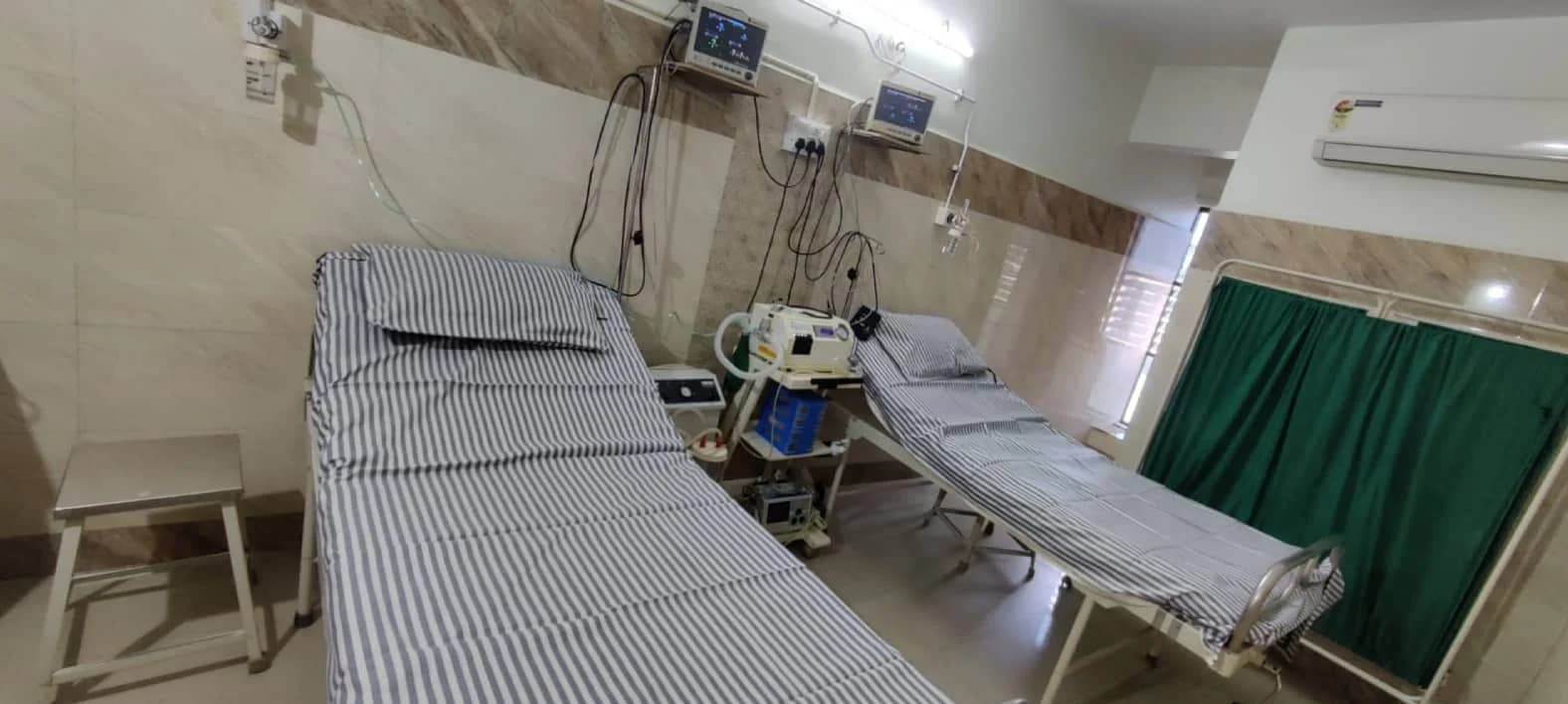 Recovery room area at Shreenath Hospital